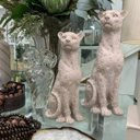 Ver imagem 5 de Escultura Leopardo em Polirresina 25cm Mart
