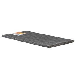 Colchonete Solteiro D20 Fort Black Multiuso Viagem Camping (78x188x4) - Polar - 1
