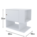 Ver imagem 4 de Gabinete para Banheiro Suspenso Branco da Beauty