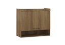Ver imagem 7 de Guarda Roupa Modulado de Solteiro Paris Avelã 5 Peças - Luciane Henn