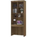Ver imagem 5 de Guarda Roupa Modulado de Solteiro Paris Avelã 5 Peças - Luciane Henn