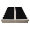 Ver imagem 5 de Base Box para Cama Casal King 192x203cm Bipartido Liz S05 Corano Bege - Mpozenato