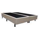 Ver imagem 1 de Base Box para Cama Casal King 192x203cm Bipartido Liz S05 Corano Bege - Mpozenato