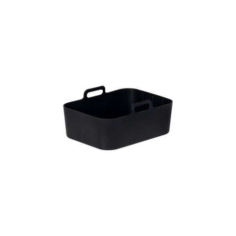 Forma de Silicone Retangular para Airfryer 21 cm Preto Mor