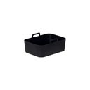 Ver imagem 1 de Forma de Silicone Retangular para Airfryer 21 cm Preto Mor