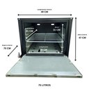 Ver imagem 5 de Fogão Baixa Pressão 4 Bocas Alcazon com Forno 75 Litros Tampa Inox Acz-004+aczf-003