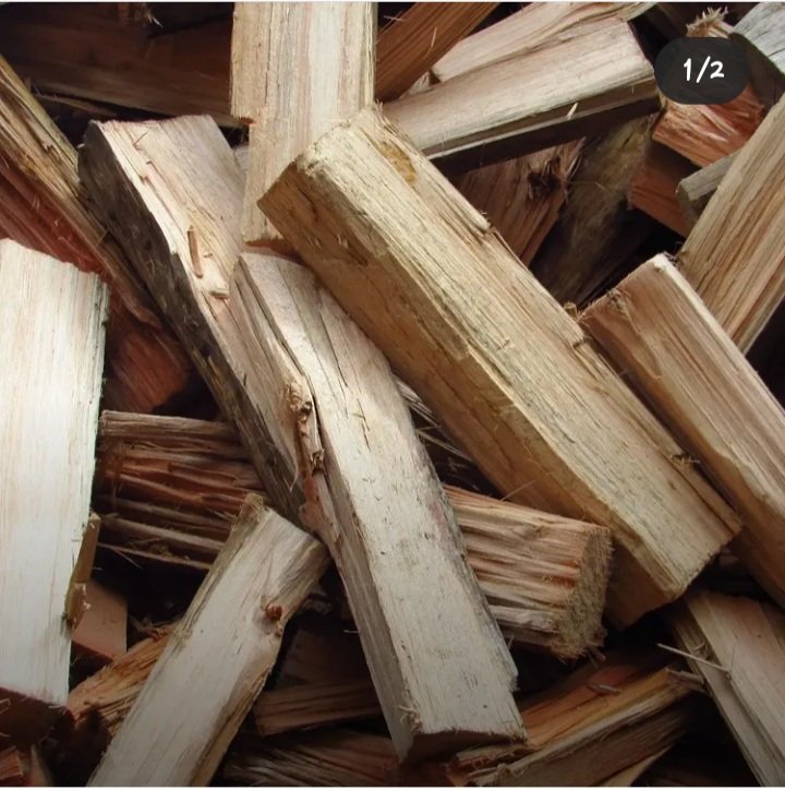 madeira torrada natural sem Fumaça 7kg - 2
