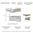 Ver imagem 5 de Armário De Cozinha Completa De Canto Mp2094.964 Branco/preto
