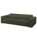 Ver imagem 6 de Sofá Decorativo Barbosa 3 Lugares Sala de Estar 250cm Reclinável e Retrátil Couro Fendi G88 - Gran B