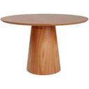 Ver imagem 1 de Mesa Redonda 100cm para Sala de Jantar Base Central Cone