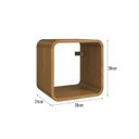 Ver imagem 4 de Nicho para Quarto Simples 30x30cm Curve
