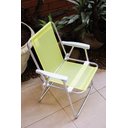 Ver imagem 6 de Cadeira Alta Alumínio Polietileno Amarela Neon Mor