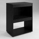 Ver imagem 5 de Balcão Cooktop Ariana 1 Prateleira MDP 75cm Preto Desk Design