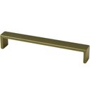 Ver imagem 1 de Puxador Reto Alça Bronze Fosco Piauí 160mm Gavetas Armários Zamac Torralba