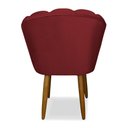 Ver imagem 5 de Kit 02 Cadeiras para Mesa de Jantar Flor Pés Palito - Balaqui Decor Cor:vermelho