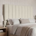 Ver imagem 3 de Cabeceira Cama Box Casal 140 cm Dália W01 Linho Champanhe - Lyam Decor