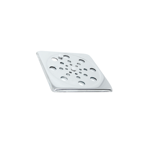 Tampa P/ Ralo Grelha Quadrado 10cm Inox Função Abre/ Fecha