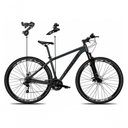 Ver imagem 2 de Bicicleta Nero 6 Mountain Bike Aro 29 Quadro Alumínio 21 Marchas Câmbios Shimano Absolute Cinza
