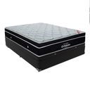 Ver imagem 1 de Cama Box Casal Preto Baú e Colchão Ortobom Elegant Molas Ensacadas Europillow