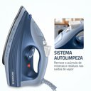 Ver imagem 3 de Ferro a Vapor Seco Mondial Fvn-02-Bl Base Cerâmica Azul 1800W 220V