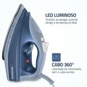Ver mais imagens de Ferro a Vapor Seco Mondial Fvn-02-Bl Base Cerâmica Azul 1800W 220V