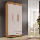Ver imagem 2 de Guarda-roupa New Copacabana 3 Portas 2 Gavetas - Benetil