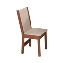 Ver imagem 4 de Conjunto Mesa Retangular Sophia com 6 Cadeiras Melina Fosca Asgard Bege Naturalle e Off White