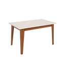 Ver imagem 3 de Conjunto Mesa Retangular Sophia com 6 Cadeiras Melina Fosca Asgard Bege Naturalle e Off White
