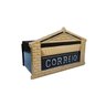 Caixa de Correio Cartas para Muro Detrás Ouro 12x23x11cm - 1