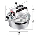 Ver imagem 4 de Panela Mexedora de Doces Automático de Indução Elétrica 10 Litros Saro Pa10pi Inox Bivolt