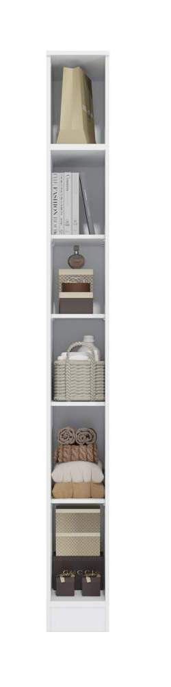 Guarda Roupa sem Portas Closet Modulado 25cm Linha Modulado Adapt Arm25amdp Kappesberg- Branco