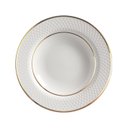Ver imagem 1 de Conjunto com 6 Pratos Fundo Relevo Gold Ø25cm Alleanza Cerâmica