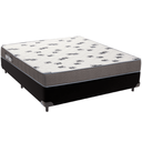 Ver imagem 1 de Cama Box e Colchão Light Espuma D33 Casal Ortobom: Preto