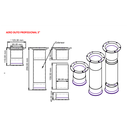 Ver imagem 3 de Duto de 3 Pol Fiamon Acabamento de Caixa de Som