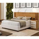 Ver imagem 1 de Cabeceira Extensiva Casal Queen Ripada Valência Benetil Móveis Cinamomo Off