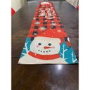 Ver imagem 5 de Caminho de Mesa Toalha Passadeira Natal Natalino Trilho Mesa de Jantar Decoraçao Festa Reuniao Celeb
