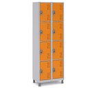 Ver imagem 1 de Locker de Aço 8 Portas para Escola e Escritório:laranja