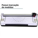 Ver imagem 7 de Plastificadora Laminadora Refiladora A4 5 em 1 IWPLRA45X102 IMPORTWAY-220V