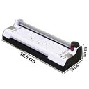 Ver imagem 3 de Plastificadora Laminadora Refiladora A4 5 em 1 IWPLRA45X102 IMPORTWAY-220V