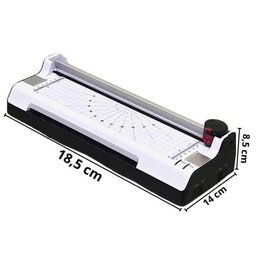 Plastificadora Laminadora Refiladora A4 5 em 1 IWPLRA45X102 IMPORTWAY-220V - 3