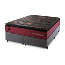 Ver imagem 5 de Conjunto Cama Box c/ Molas Ensacadas Toronto Vermelho Queen 158x198x66