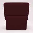 Ver imagem 4 de Poltrona Decorativa Zoe Orgânica para Sala Recepção Hall Moderna Minimalista Luxo Suede