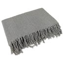 Ver imagem 2 de Kit 2 Mantas Para Sofá Cinza 240x180