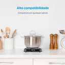 Ver imagem 3 de Fogão Elétrico Elgin Cooktop Portátil 1 Boca 1000w 220v