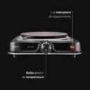 Ver imagem 4 de Fogão Elétrico Elgin Cooktop Portátil 1 Boca 1000w 220v