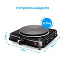 Ver imagem 6 de Fogão Elétrico Elgin Cooktop Portátil 1 Boca 1000w 220v