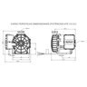 Bomba Centrifuga Syllent Re42m050 - 220 / Ap (tbha) 1/2 Cv - 220v - 8