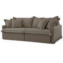 Ver imagem 6 de Sofá Cama Leona Retrátil e Reclinável 270 Cm Braço 15 Cm Meu Sofá Online