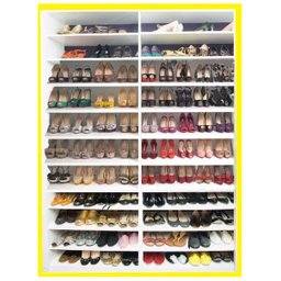 Sapateira Colméia Expositor Sapatos Loja Closet - 3