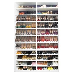 Sapateira Colméia Expositor Sapatos Loja Closet - 5